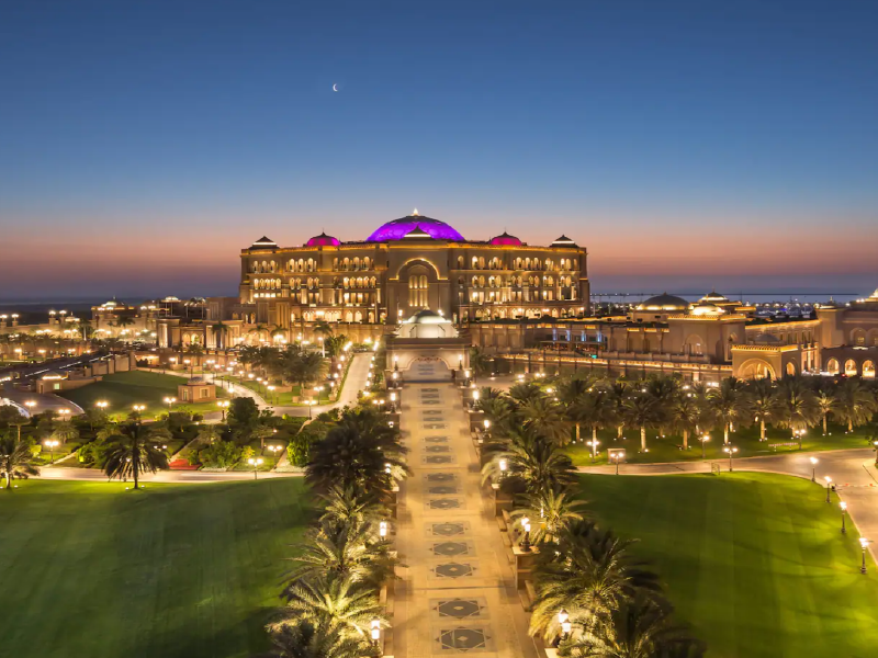 Emirates Palace (Photo Stop / Tea) on an Abu Dhabi day trip from Dubai
